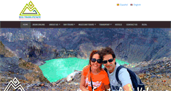 Desktop Screenshot of ecotourspetate.com